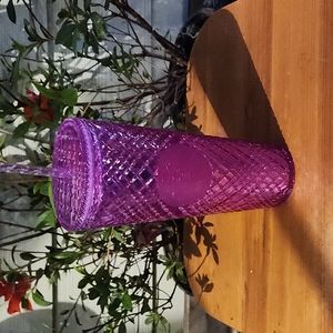 2023 Starbucks Jeweled Tumbler - Pink!!  Valentine's Day 24oz Venti Cold Cup NWT